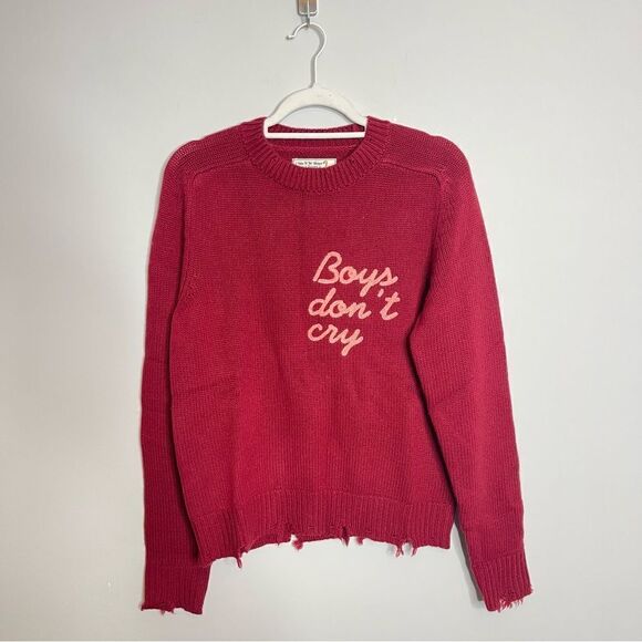 Sandrine Rose Boys Don't Cry Cashmere Sweater - Wine Red
NWT XS - Picture 4 of 10